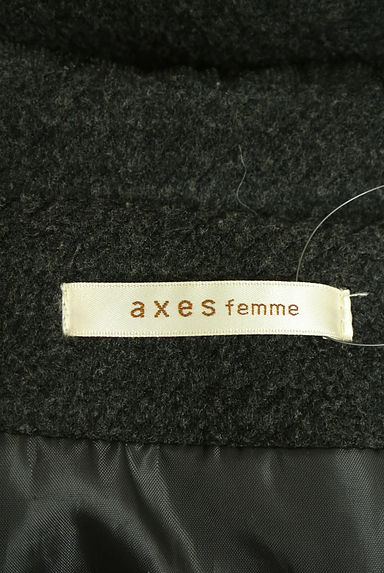 axes femme（アクシーズファム）の古着「ベルト付きレースロングコート（コート）」大画像６へ