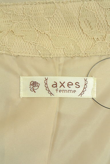 axes femme（アクシーズファム）の古着「レース切替トレンチコート（トレンチコート）」大画像６へ
