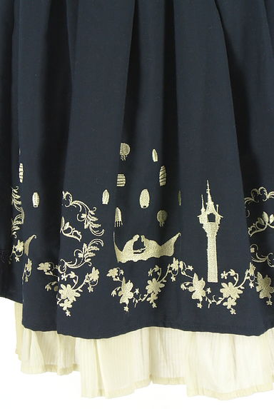 axes femme（アクシーズファム）の古着「axes femme POETIQUE ディズニー膝上スカート（スカート）」大画像４へ