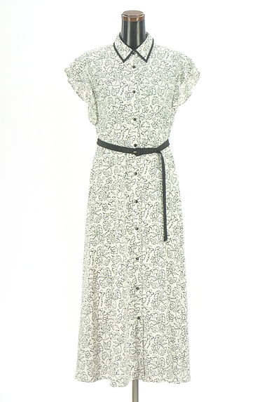 allureville（アルアバイル）の古着「ノースリ花柄シフォンワンピース（ワンピース・チュニック）」大画像１へ