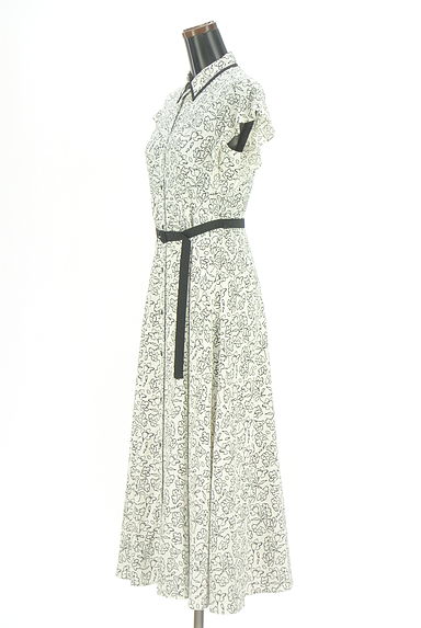 allureville（アルアバイル）の古着「ノースリ花柄シフォンワンピース（ワンピース・チュニック）」大画像３へ
