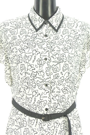 allureville（アルアバイル）の古着「ノースリ花柄シフォンワンピース（ワンピース・チュニック）」大画像４へ