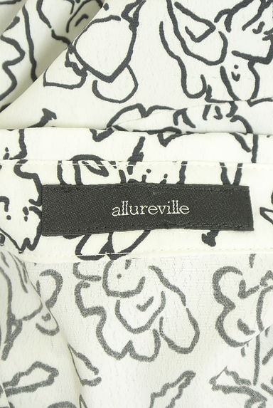 allureville（アルアバイル）の古着「ノースリ花柄シフォンワンピース（ワンピース・チュニック）」大画像６へ