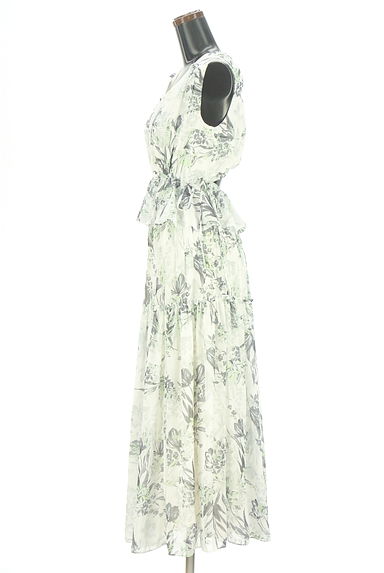Her lip to（ハーリップトゥ）の古着「バックオープ花柄シフォンワンピース（ワンピース・チュニック）」大画像３へ