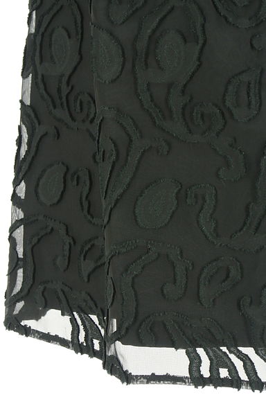 クリックで大画像表示 ANAYI(アナイ)の古着「ペイズリージャガード膝丈シフォンスカート(スカート)」大画像5へ