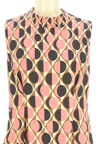MARELLA（マレーラ）の古着「オフネック膝丈ドットワンピース（ワンピース・チュニック）」大画像４へ