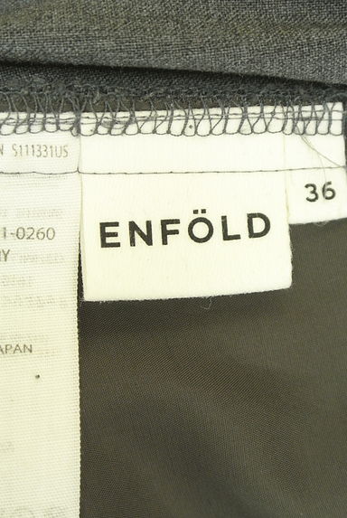 ENFOLD（エンフォルド）の古着「センタープレステーパードパンツ（パンツ）」大画像６へ