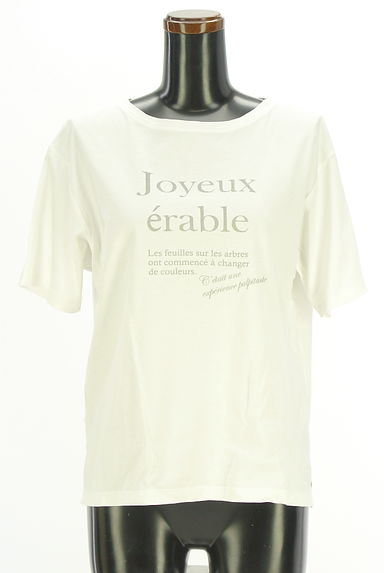 STRAWBERRY-FIELDS（ストロベリーフィールズ）の古着「ラメロゴTシャツ（Ｔシャツ）」大画像１へ