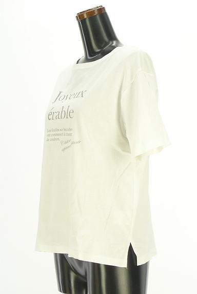 STRAWBERRY-FIELDS（ストロベリーフィールズ）の古着「ラメロゴTシャツ（Ｔシャツ）」大画像３へ