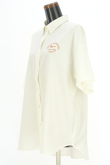 NICOLE（ニコル）の古着「179/WG NICOLE CLUB 刺繍入りシャツ（ブラウス）」大画像３へ