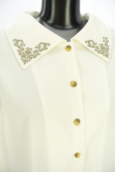 NICOLE（ニコル）の古着「刺繍襟ブラウス（ブラウス）」大画像４へ