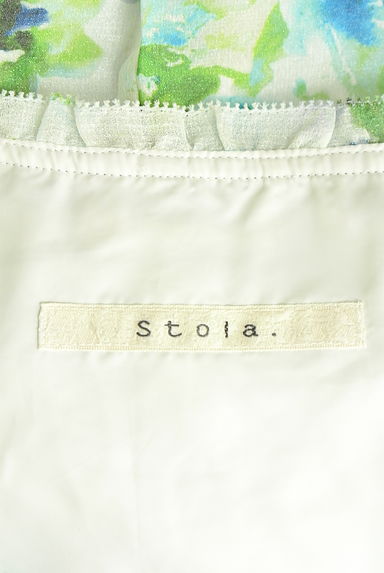 Stola.（ストラ）の古着「ノースリ花柄ワンピース（ワンピース・チュニック）」大画像６へ