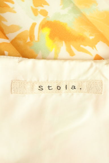 Stola.（ストラ）の古着「ノースリ花柄ワンピース（ワンピース・チュニック）」大画像６へ