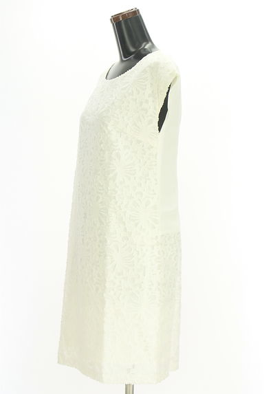 Stola.（ストラ）の古着「花柄ジャガード膝丈ワンピース（ワンピース・チュニック）」大画像３へ