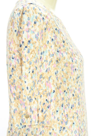 Stola.（ストラ）の古着「半袖カラフル総柄ワンピース（ワンピース・チュニック）」大画像４へ