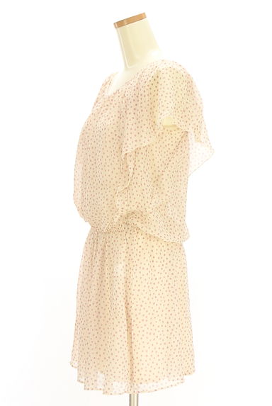 Stola.（ストラ）の古着「ドット柄シフォンワンピース（ワンピース・チュニック）」大画像３へ