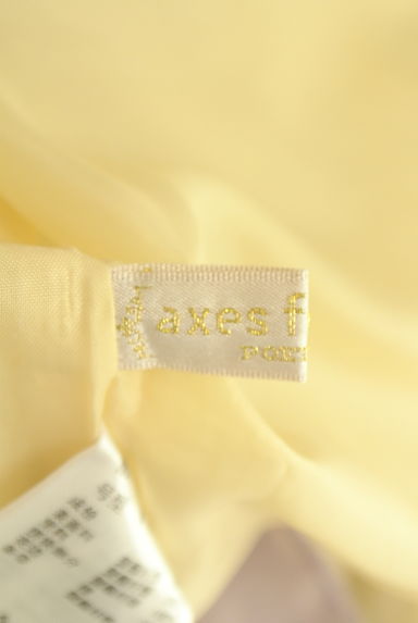 axes femme（アクシーズファム）の古着「花柄×レースプリントキャミワンピース（キャミワンピース）」大画像６へ
