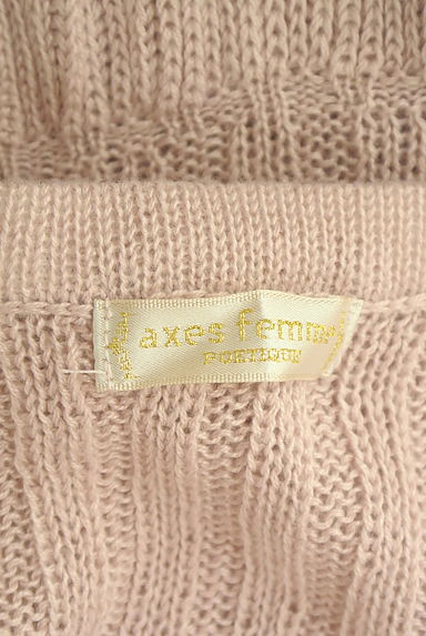 axes femme（アクシーズファム）の古着「ニットキャミ×半袖Tシャツ　アンサンブル（アンサンブル）」大画像６へ