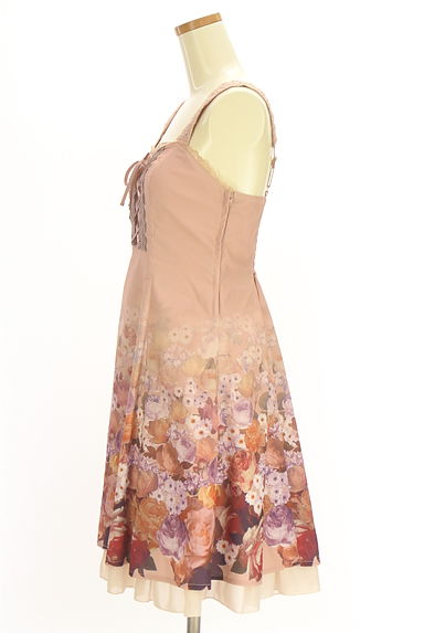 axes femme（アクシーズファム）の古着「花柄プリントキャミワンピース（キャミワンピース）」大画像３へ