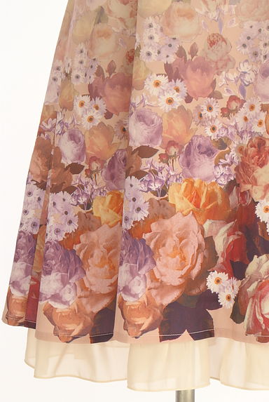 axes femme（アクシーズファム）の古着「花柄プリントキャミワンピース（キャミワンピース）」大画像５へ