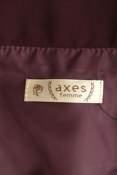 axes femme（アクシーズファム）の古着「花柄×楽譜柄ノースリワンピース（ワンピース・チュニック）」大画像６へ