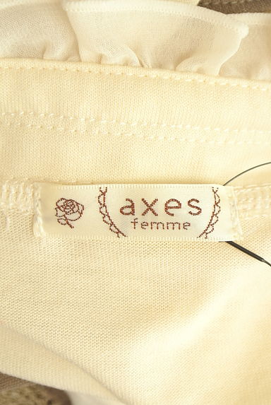 axes femme（アクシーズファム）の古着「レイヤード風バイカラーカットソー（カットソー・プルオーバー）」大画像６へ