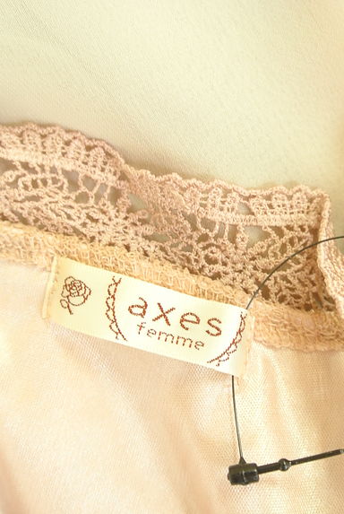 axes femme（アクシーズファム）の古着「シフォン切替カットソー（カットソー・プルオーバー）」大画像６へ