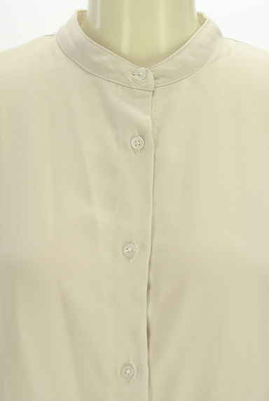 earth music&ecology（アースミュージック＆エコロジー）の古着「バンドカラーブラウス（ブラウス）」大画像４へ