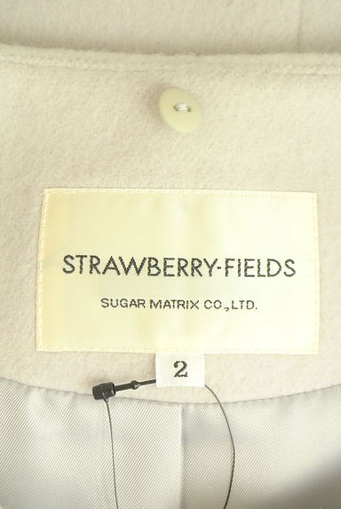 STRAWBERRY-FIELDS（ストロベリーフィールズ）の古着「ウール混ロングコート（コート）」大画像６へ