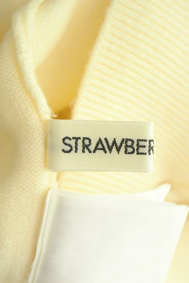 STRAWBERRY-FIELDS（ストロベリーフィールズ）の古着「ラメロゴニット（ニット）」大画像６へ