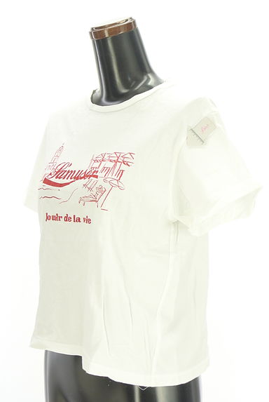 STRAWBERRY-FIELDS（ストロベリーフィールズ）の古着「半そでプリントTシャツ（Ｔシャツ）」大画像４へ