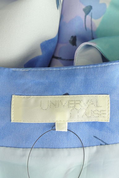 UNIVERVAL MUSE（ユニバーバルミューズ）の古着「花柄ノースリワンピース（ワンピース・チュニック）」大画像６へ