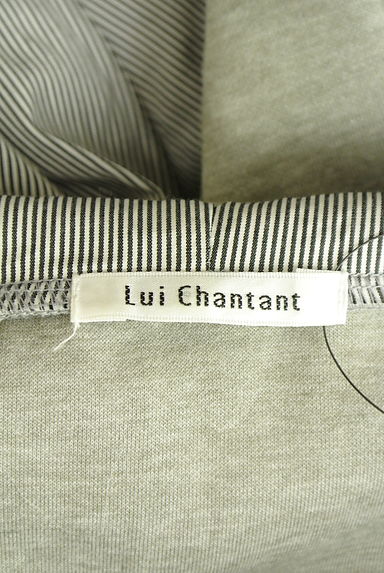 LUI CHANTANT（ルイシャンタン）の古着「別地切替ハーフジップパーカーワンピース（ワンピース・チュニック）」大画像６へ