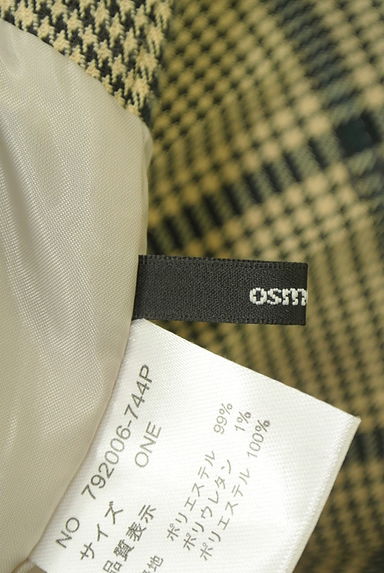 OSMOSIS（オズモーシス）の古着「ハイウエストチェックワイドパンツ（パンツ）」大画像６へ