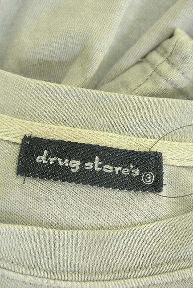 drug store's（ドラッグストアーズ）の古着「ロゴ刺繍半袖Tシャツ（カットソー・プルオーバー）」大画像６へ