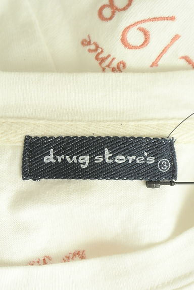 drug store's（ドラッグストアーズ）の古着「ロゴ刺繍半袖Tシャツ（カットソー・プルオーバー）」大画像６へ
