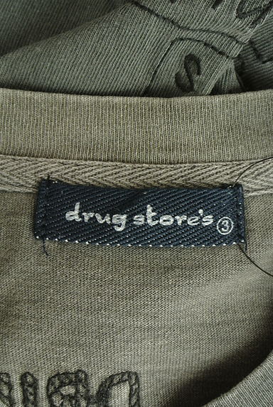 drug store's（ドラッグストアーズ）の古着「ロゴ刺繍Tシャツ（カットソー・プルオーバー）」大画像６へ