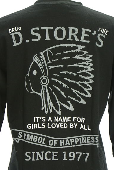drug store's（ドラッグストアーズ）の古着「バックプリント7分袖Tシャツ（Ｔシャツ）」大画像５へ