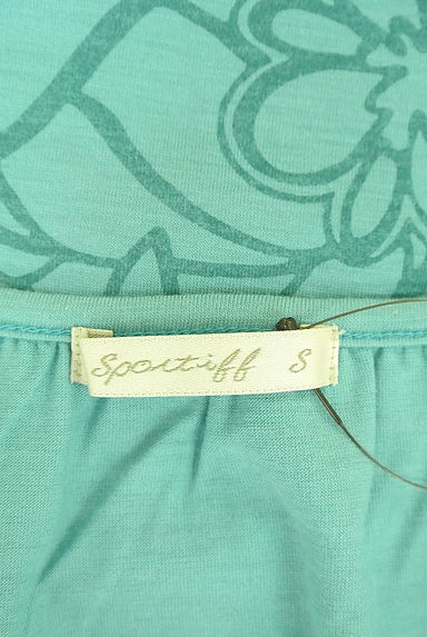 sportiff（スポーティフ）の古着「花柄プリントチュニック（Ｔシャツ）」大画像６へ