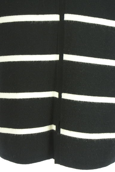 PLST（プラステ）の古着「ミディ丈ボーダー柄ニットタイトスカート（スカート）」大画像５へ