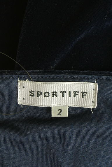 sportiff（スポーティフ）の古着「総柄ラメ刺繍ベロアワンピース（ワンピース・チュニック）」大画像６へ