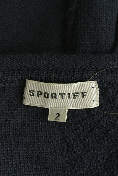 sportiff（スポーティフ）の古着「編地切替ニットトップス（ニット）」大画像６へ