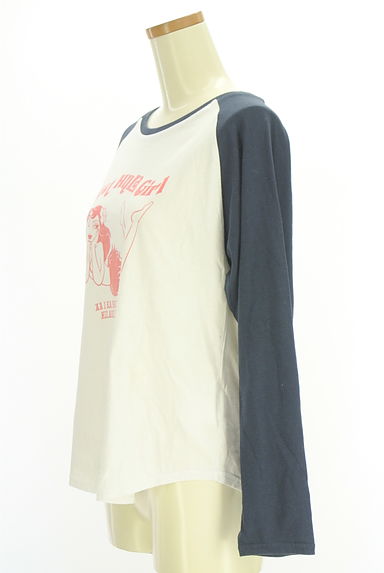RODEO CROWNS（ロデオクラウン）の古着「プリントラグランTシャツ（Ｔシャツ）」大画像３へ