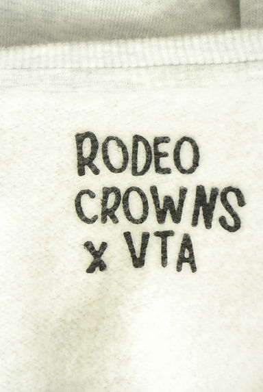 RODEO CROWNS（ロデオクラウン）の古着「プリント裏起毛スウェット（スウェット・パーカー）」大画像６へ