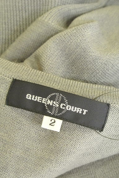 QUEENS COURT（クイーンズコート）の古着「ニットカーデ×半袖ニットアンサンブル（アンサンブル）」大画像６へ