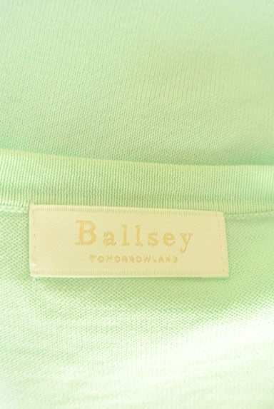 TOMORROWLAND（トゥモローランド）の古着「BALLSEY ニットカーデ×半袖ニットアンサンブル（アンサンブル）」大画像６へ