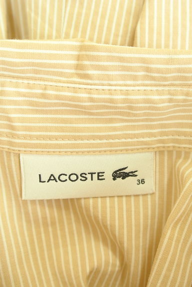 LACOSTE（ラコステ）の古着「ストライプ柄シャツ（カジュアルシャツ）」大画像６へ