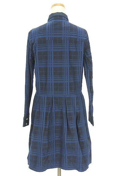 FRED PERRY（フレッドペリー）の古着「チェック柄シャツワンピース（ワンピース・チュニック）」大画像２へ