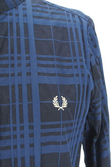 FRED PERRY（フレッドペリー）の古着「チェック柄シャツワンピース（ワンピース・チュニック）」大画像５へ