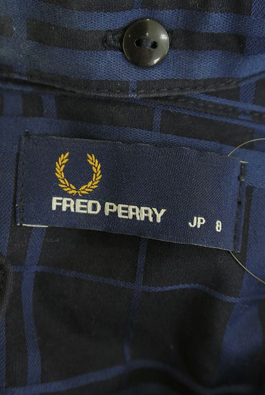 FRED PERRY（フレッドペリー）の古着「チェック柄シャツワンピース（ワンピース・チュニック）」大画像６へ